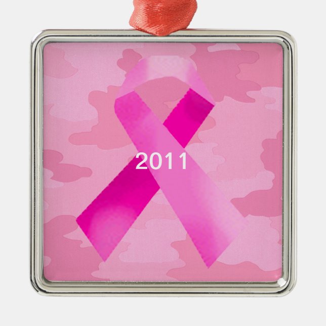 Ljus rosa Camouflage Rosa menyfliksdatum Ornament (Framsidan)