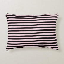 Ljus rosa chic och Svartstripe