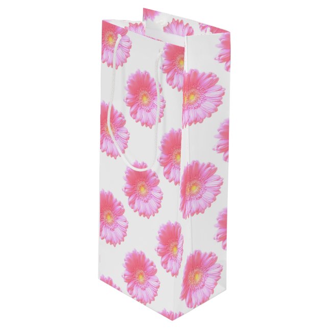 Ljus rosa gerberisk daisy (Framsidan Vinklad)