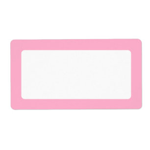 Ljus rosa gräns blank fraktsedel