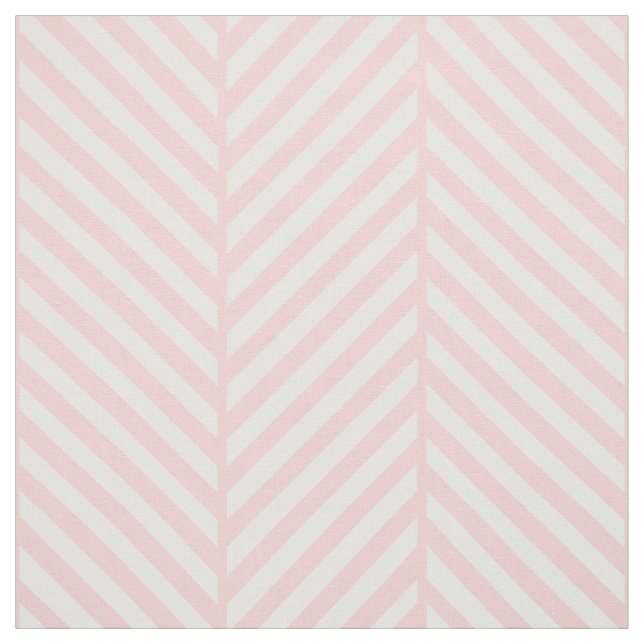 Ljus rosa Herringbone Large  Tyg (Provkarta)
