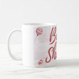 Ljus rosa, illustrativ vattenfärg, modern, modern kaffemugg