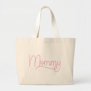 Ljus rosa monolin-Mamma Jumbo Tygkasse