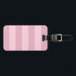 Ljus rosa Mönster-bagagetagg Bagagebricka<br><div class="desc">Få väskan att stå på flygplatsen med den ljusa rosa mönster-bagagetaggen. Besök resten av den här butiken om du vill ha fler stripade tillbehör till mönster!</div>