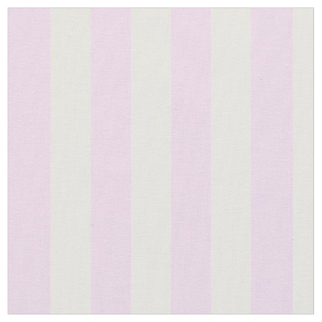 Ljus  Rosa och vitt Lodrät Rand Tyg (Närbild)