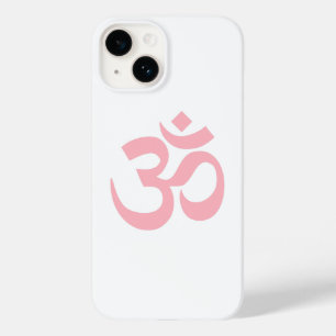 Ljus rosa Om-symbol