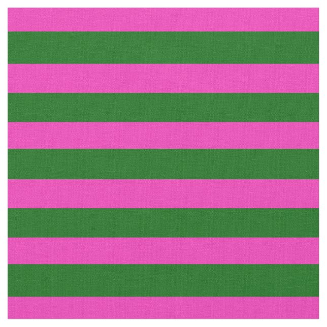 Ljus rosa, öns grönt, rand tyg (Närbild)