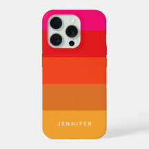 Ljus rosa orange modern solnedgångsgradientränder