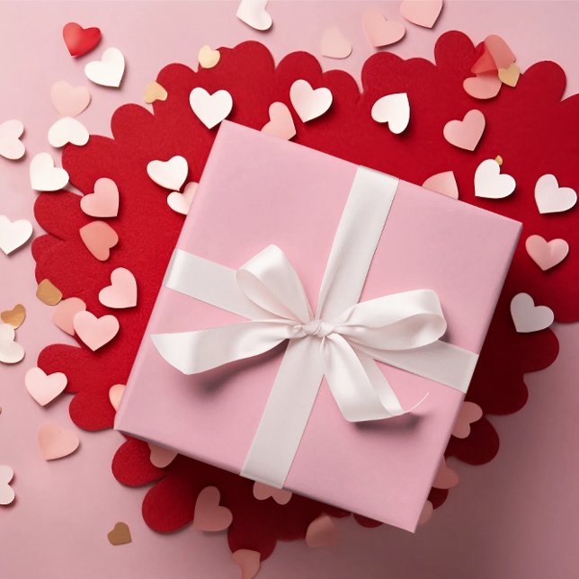 Ljus rosa Papper radbrytning Presentpapper (Skapare uppladdad)