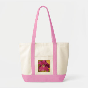Ljus Rosa petunia-blomma Tygkasse