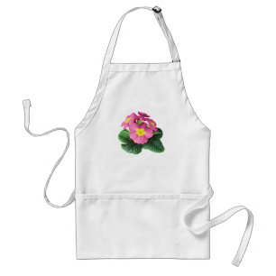 Ljus rosa primula förkläde