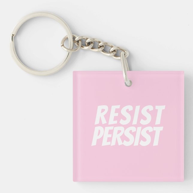 ljus rosa  "Resistent Persist" vit (Framsidan)