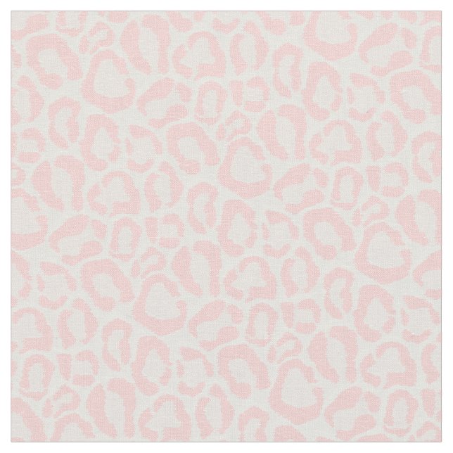 Ljus rosa utskrift av leopard tyg (Närbild)