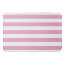Ljus rosa vit cabana horisontell rand