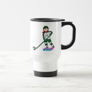 Ljus/rött för Hockey Player Resemugg