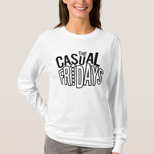Ljus Rudegirl Hoodie Tee (Framsida)