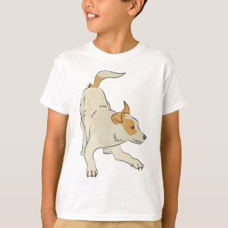 Ljus så gullig solbränna för Heeler hund! Tee