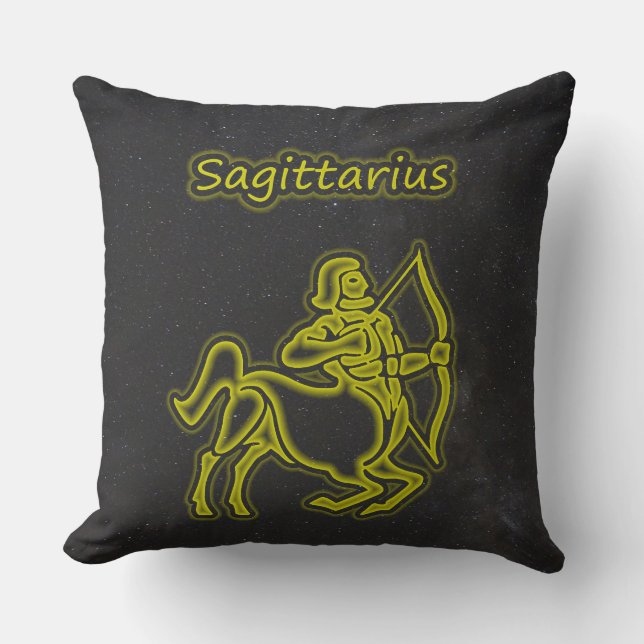 Ljus Sagittarius Kudde (Framsida)