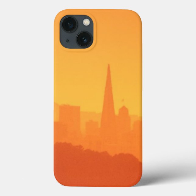 Ljus San Francisco sunset. (Baksida)