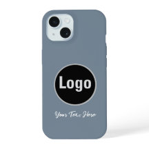 Ljus skiffer Grått Solid Färg Phone Case