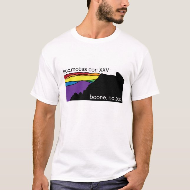 ljus skjorta för soc.motss.con xxv t shirt (Framsida)