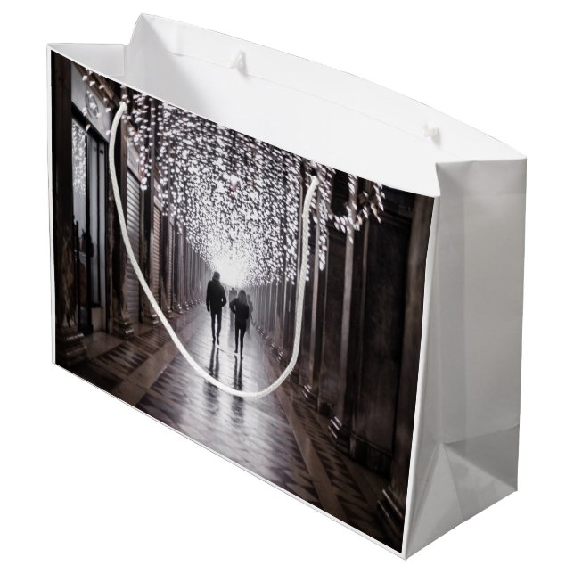 Ljus, skuggor och symmetri - sepia (Baksidan Vinklad)