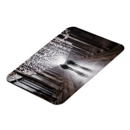 Ljus, skuggor och symmetri - sepia magnet