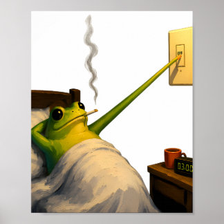 Ljus Släckt, Fortfarande Vaken Poster