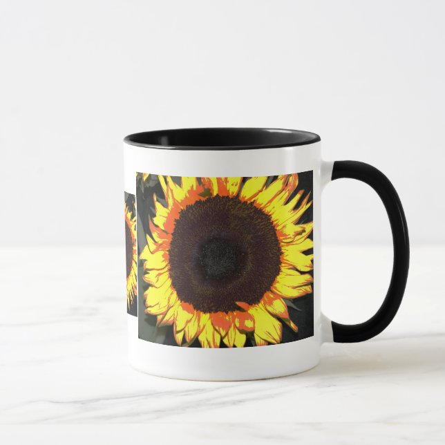 Ljus solros mugg (Höger)