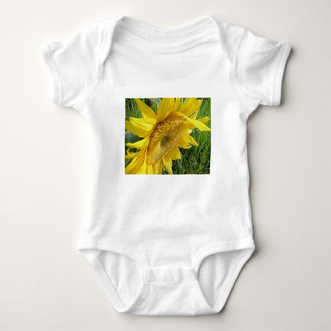 Ljus solros t-shirt (Framsida)