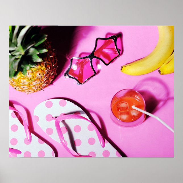 Ljus sommar-liv poster (Framsidan)