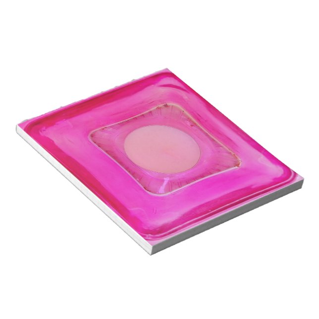 Ljus, Söt Rosa Kärlek Candlelight Anteckningsblock (Vinklad)