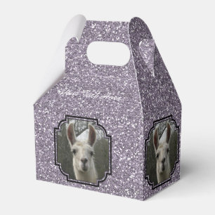 Ljus SparklingLlama för N i Smokey lavendel Presentaskar