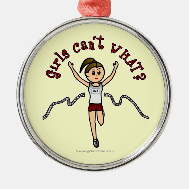 Ljus Springer i Red Uniform Julgransprydnad Metall (Framsidan)