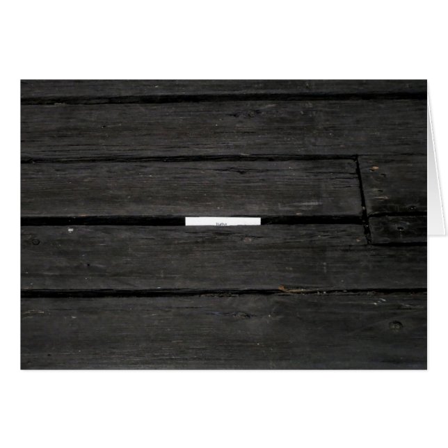 Ljus "Stigning" Hälsningskort (Framsidan Horizontal)