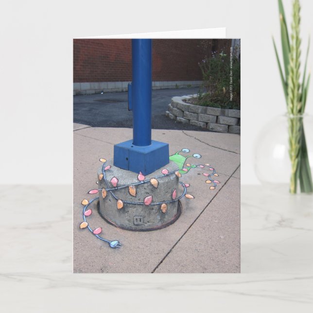 Ljus-Stränga Sluggo Helgkort (Framsida)