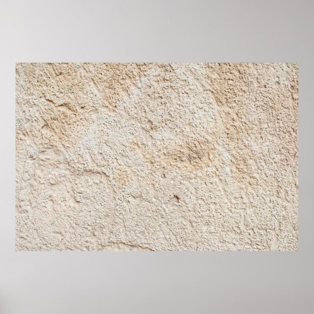 Ljus struktur i den gamla antika väggen, lagrar av poster (Framsidan)