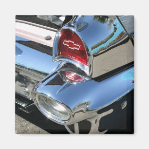 'Ljus svan för 57 Chevy - magnet