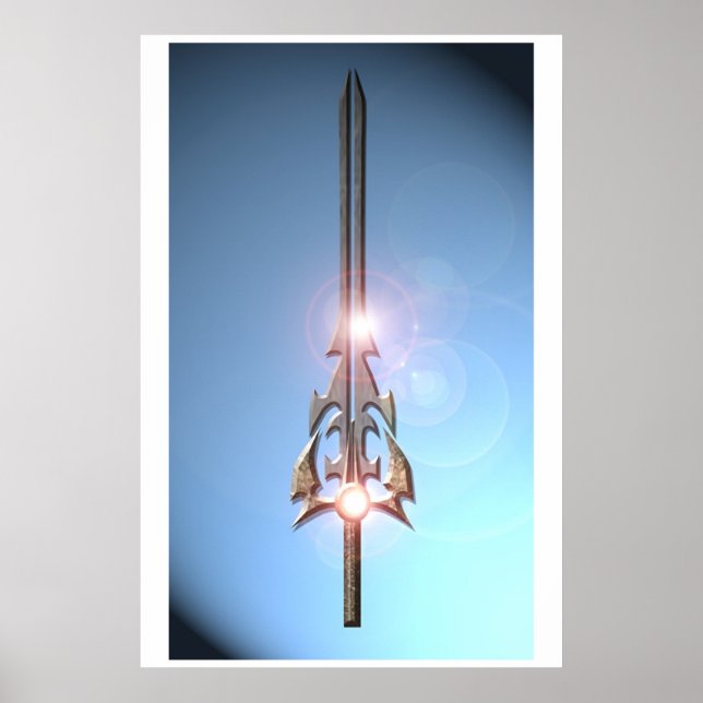 Ljus Sword Poster (Framsidan)