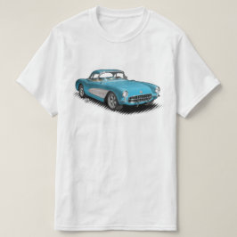 Ljus t-skjorta för blått 56-57 StingVetteRay T-shirt