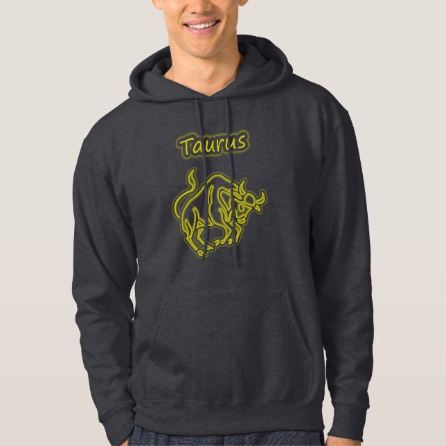 Ljus taurus sweatshirt (Framsida)