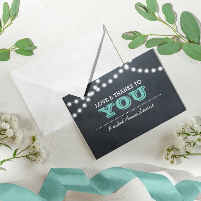 Ljus Teal Bat mitzvah Tackkort (Skapare uppladdad)