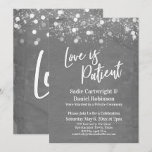 Ljus Texturerad Kärlek är Tålig Grå Mottagning