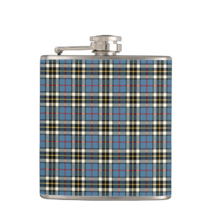 Ljus Thompson klan - blåttklänningTartan Fickplunta