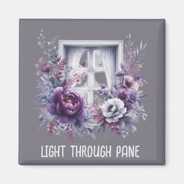 Ljus through Pane Encouragement Magnet (Framsidan)