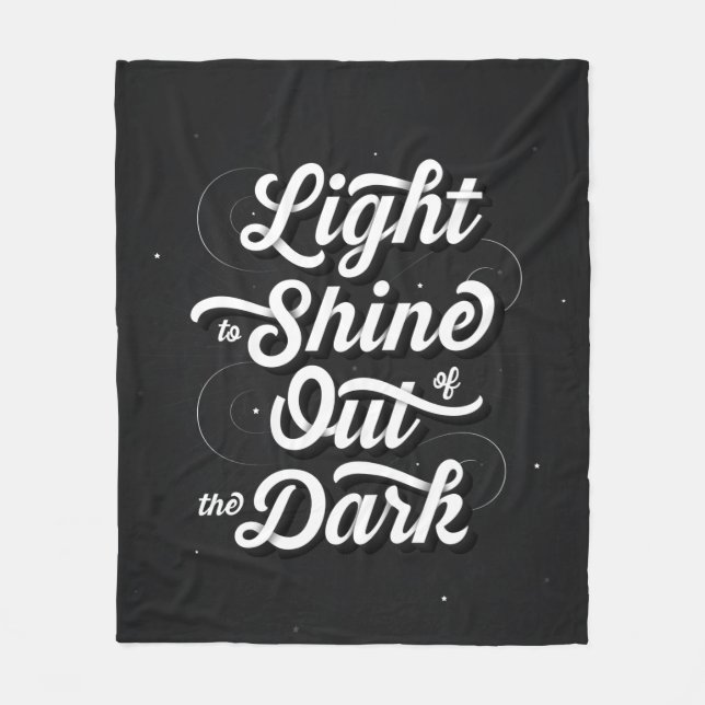 Ljus till Shine Fleece Blanket (medium) (Framsidan)