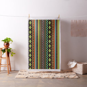 Ljus tribal design tyg