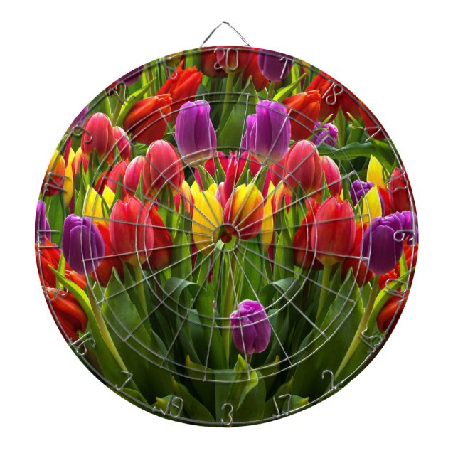 Ljus Tulips Darttavla (Framsidan)