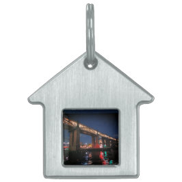 Ljus under bron ID-bricka husdjur