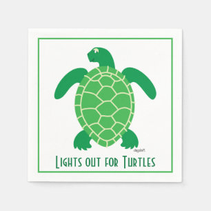 Ljus ut för Turtles Pappersservett